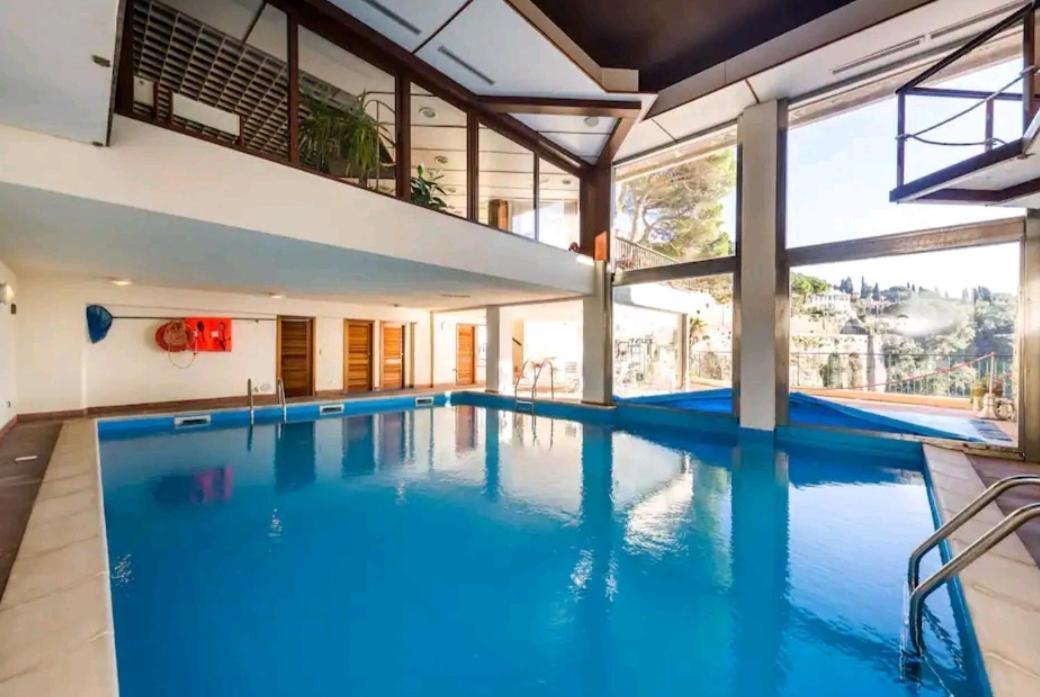 Pieve Ligure A Picco Sul Mare Con Piscina Villa Regina 외부 사진