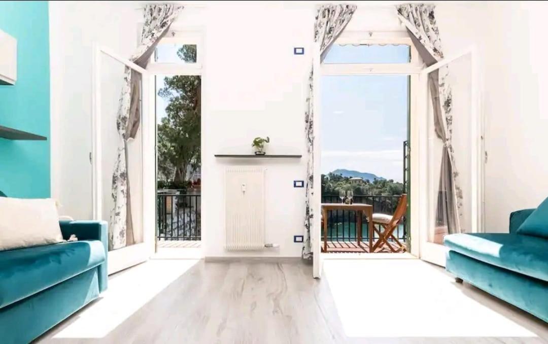 Pieve Ligure A Picco Sul Mare Con Piscina Villa Regina 외부 사진